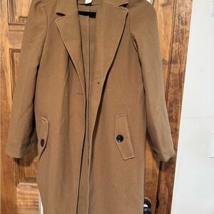 H&M Tan Trench Coat for Women